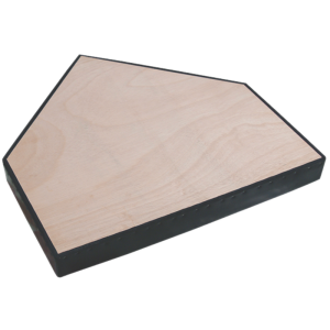 Import 3'' In-Ground Home Plate With Wood Core T80503