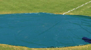 Major League Style Wind Weighted Tarp - 18' dia. T80210
