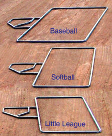 Adjustable Batters Box Template T80802